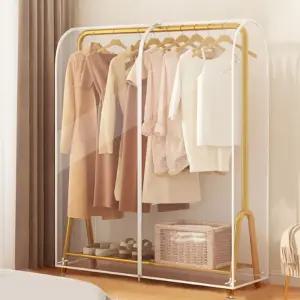 (60cm) 드레스룸 투명 스탠드 행거 커버(60cm) /스탠드행거커버/행거덮개/행거의류보호/행거먼지차단