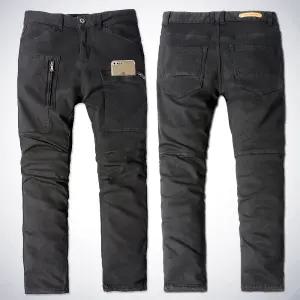 [비브레이커스]남성 기모카고팬츠 스판 본딩 작업복바지 VG06 블랙
