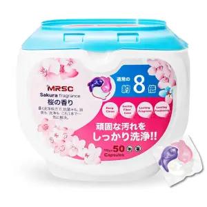 MRSC 딥클린 초고농축 올인원 캡슐세제 체리블라썸 퍼퓸,50개입,1개