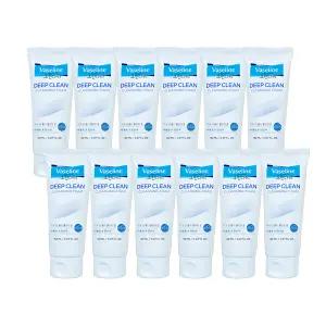 바세린 클렌징 폼 모공 딥클린 씨솔트 탄산수 150ml x12개