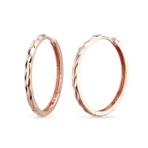 [도로시] 14k 베이직 컷팅링 귀걸이