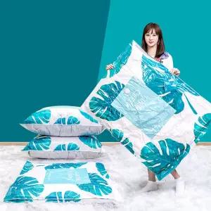 의류용 압축팩 6P 수납백 진공백 여행용 이사 40x60cm/이불압축/가방/옷/압축/팩/압축백/비닐/대형