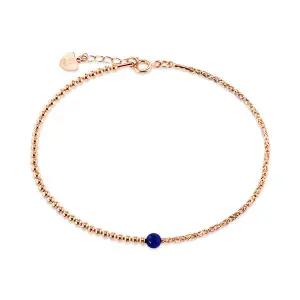 [비앤비골드] 14K 티탄 하프볼 라피스라줄리 사각컷 뱅글 팔찌 GTB41099