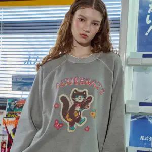 가타코코 레글런 피그먼트 맨투맨 고스트그레이