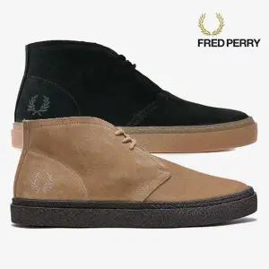 [프레드페리](타임스퀘어점패션관)남성 프레드페리(FRED PERRY) 홀리 스웨이드 가죽 스니커즈 2종 SFPM2...