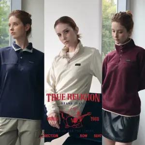 트루릴리전 여성 플리스 스냅티 TRK33TS51