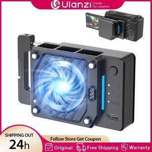 Ulanzi CU01 온도 조절 반도체 카메라 쿨러 냉각 팬 라디에이터 4K 녹화 키트 Sony Canon Nikon 호환 방열