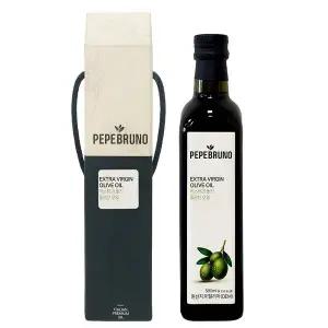 [페페브루노] 선물세트 엑스트라버진 올리브오일 500ml 1병