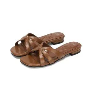 [포멜카멜레](센텀시티점)카멜 보니타 플랫 뮬 1.5CM 3종 FLS1F1SS010