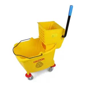 탈수기 대걸래 밀대 레버형 청소 이동식 물 탈수기