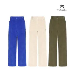 까스텔바작 여자 골프 겨울 코듀로이 와이드핏 바지 팬츠 BG-DWPT704.