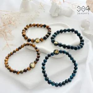 364days 십이간지 동물띠 오닉스 블루호안석 팔찌 금전운 재물운 행운 새해선물