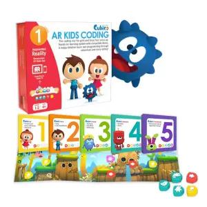 5세 6세 7세 코딩기초 놀면서배우는 코딩로봇 큐비코 사고력