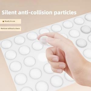 호환 충돌 방지 입자형 실리콘 패드 문 캐비닛 화장실 서랍 범퍼 고무 쿠션 가구 보호