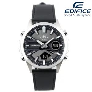 카시오 에디피스 100M 방수 아날로그+디지탈 투타임 손목시계 EFV-C120L-8A