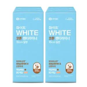 화이트 애니데이 일반 팬티라이너 180매 생리대 90매x2팩(180매)