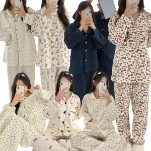 (겨울템)편한 누빔 잠옷세트 모음전/가을/겨울/본딩/커플/빅사이즈/홈웨어/파자마/세트/남여공용