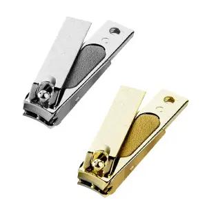 쓰리세븐 777 소형 손톱깍이 (혼합세트 N-621YSC 1개 + N-621YSG 1개) 손발톱 깍이 휴대용 미니 네일 케어