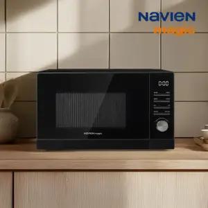 23L 플랫형 다이얼+버튼식 전자레인지 MWR-1512EF 블랙