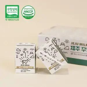 [제주우유]무항생제 멸균우유 115ml x 24개입