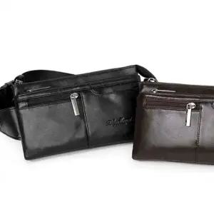 [하프클럽/]패션 휴대용 베스트 신상 심플 힙색 가죽 웨이스트백