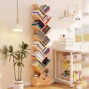 트리형책꽂이 원목 거실 정리함 수납장 선반