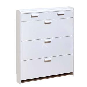 슬림 정리함 신발 정리대 접이식 수납장 신발장 초박형