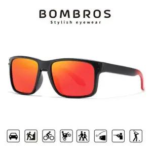 가벼운 편광 미러 스포츠 선글라스 낚시 레드팁