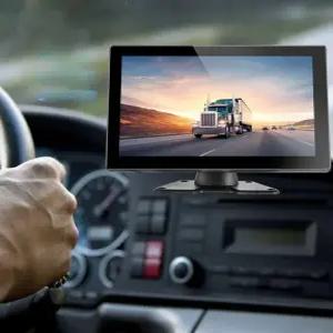 국산 화물차 후방카메라 10인치모니터 ahd 풀세트 빽 현대 탑차 화물차후진벨 후진벨