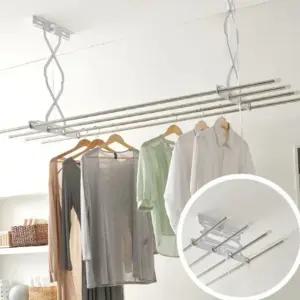 세탁실빨랫대 튼튼한 스텐 의류 부식방지 간편세탁봉 (WFJ5NUM)