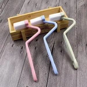 코너 청소용 브러쉬 깔끔한 설거지 도구 주방 모서리 세척 (WFJ64NW)