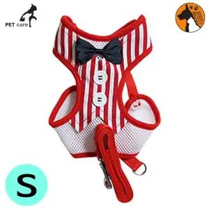 고품질 턱시도 세트 하네스 S 리드줄 스트라이프 (WFJQM2I)