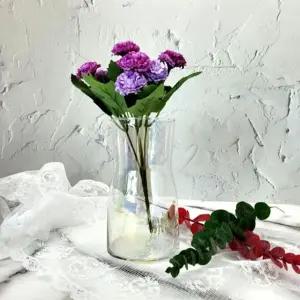 화병 유리 인테리어 칼라 꽃병 홀로그램 (WFJPVU6)