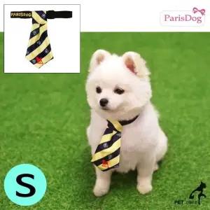 고품질 스트라입 넥타이 S 옐로우 (WFJQMOM)