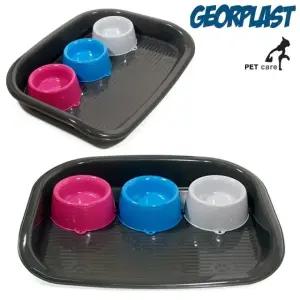 고품질 플라스트 식기 트리오 식판세트 (WFJQNQ2)