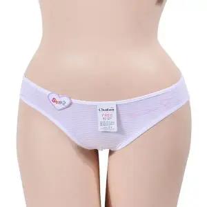 스트라이프 봉주르 인체공학적 입체설계 주니어 팬티 (WFJ6B1R)