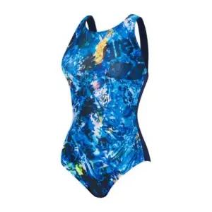 아레나 여성수영복 그로스 원피스 U백 A5SL1LD07BLU