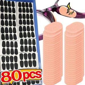 미끄럼 방지 코 패드 자체 접착 EVA 폼 안티 압력 미니 소형 호환  타원형 모양 유리 안경 스티커 액세서리