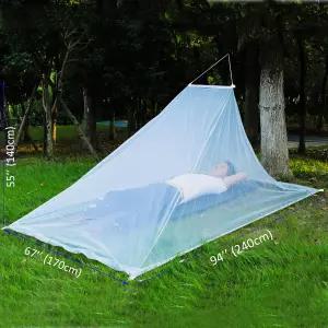 여행용 파인스트 홀 메쉬 2000 노시움 네팅 수면 매트 없이 캠핑 및 하이킹용 네팅을 위한 캠핑용 모기장
