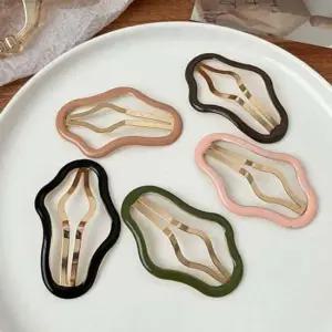 앞 옆 추천 머리 컬러 꾸안꾸 똑딱 핀 헤어 예쁜 장식