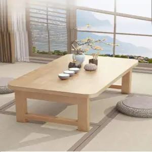 원목 좌식 탁자 티테이블 카페 원형 직사각 좌탁 접이식