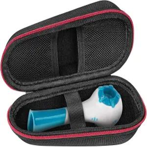 호흡 트레이너용 TOCCOOL 휴대용 케이스 운동 기구용 보관함 브리더 BD12438(블랙)과 호환되는 체육관 홈