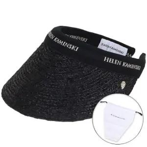 25FW 여성 비앙카 바이저햇 챠콜블랙로고 더스트백 포함 HAT50265 CHARCOALBLACKLOGO PKG