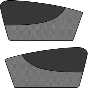 2 PCS 전면 유리창 선쉐이드 자외선 차단제 단열 메쉬 통기성 프라이버시 보호 필수 여름 액세서리