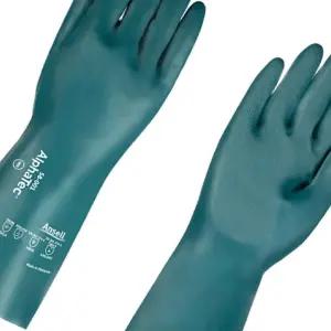 (Ver 2.0) 안셀 알파텍58-001 니트릴 내화학장갑 터치스크린기능 정전기방지 안전장갑 내화학장갑 KCS인증