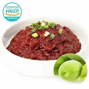갤러리아 [웰굿]HACCP 전북 프리미엄 매실 품은 토하젓 800g