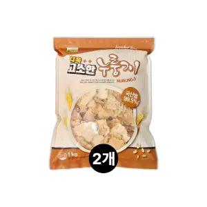 칠갑농산 더욱 고소한 누룽지 1kg 2개
