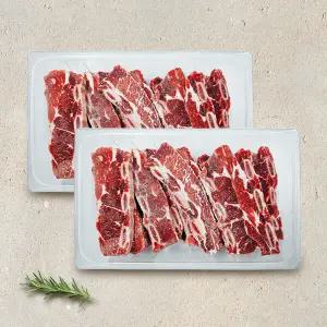 [샘해밍턴]호주산 LA갈비원육 4kg(2kg + 2kg)