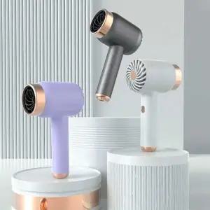 무선헤어드라이어 간편한 가벼운 휴대용 회색 무선드라이기