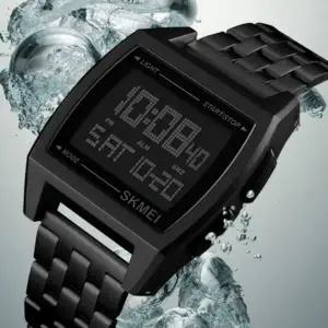 [하프클럽/]손목시계 메탈 남자 스포츠 사각 심플 데일리